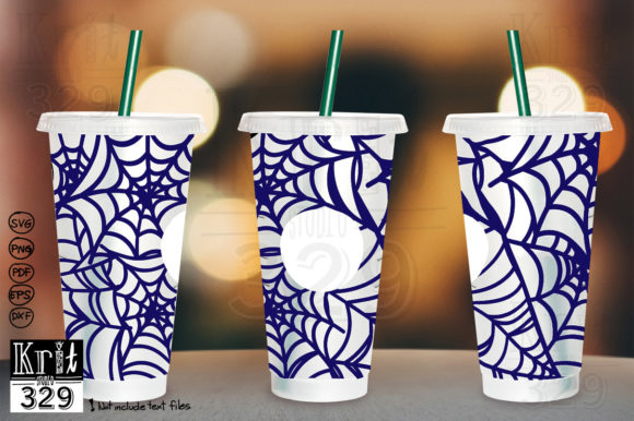 Spider Web SVG Decal for Graphics and Crafts