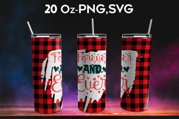 Valentine Tumbler Graphics and Print Templates